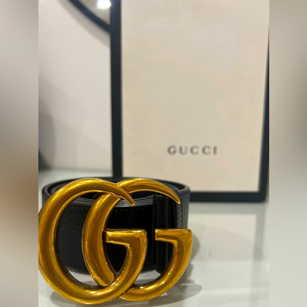 Gucci GG Marmont wide belt